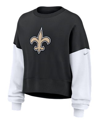 売れ筋商品|||ナイキ カットソー トップス レディース Women's Black New Orleans Saints Rewind Playback Icon Performance Pullover Sweatshirt Black womens-nike-black-new-orleans-